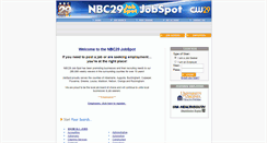 Desktop Screenshot of jobspot.nbc29.com